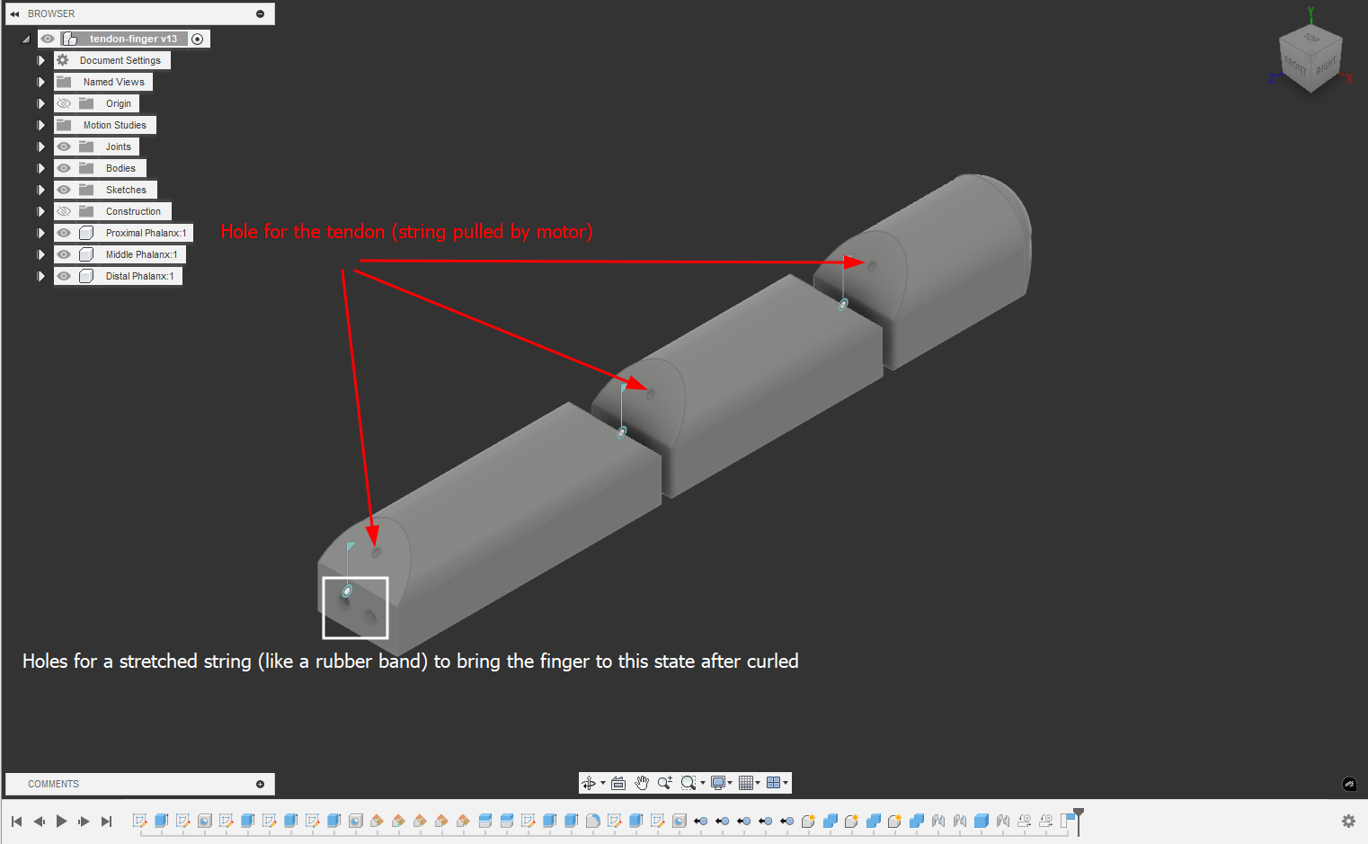 Annotated Finger Design Picture
